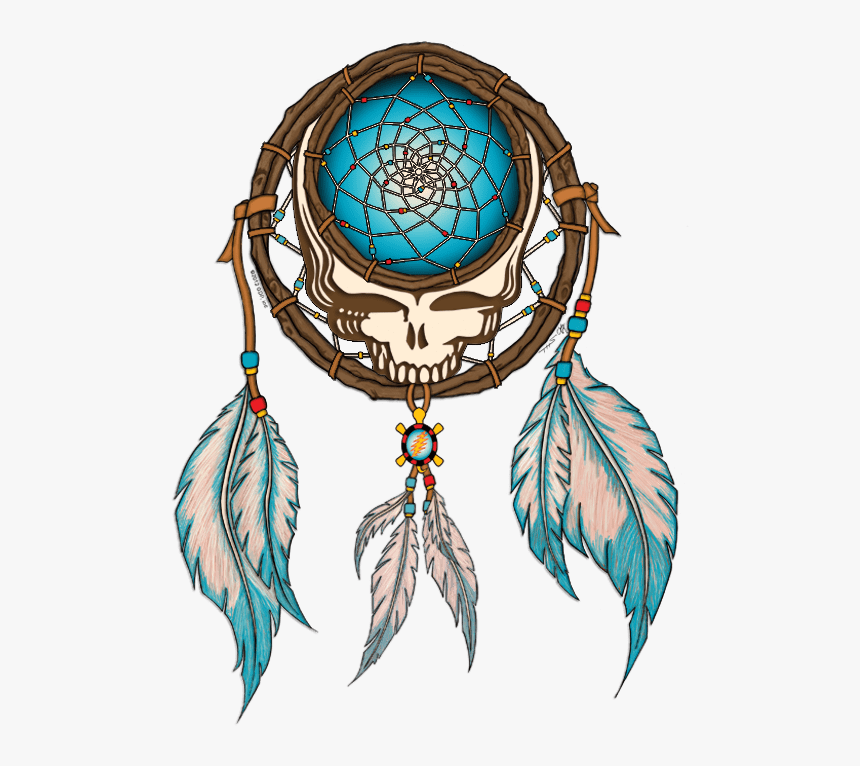 Steal Your Face Grateful Dead Clip Art Winterland Image - Dream Catcher Dream Png, Transparent Png