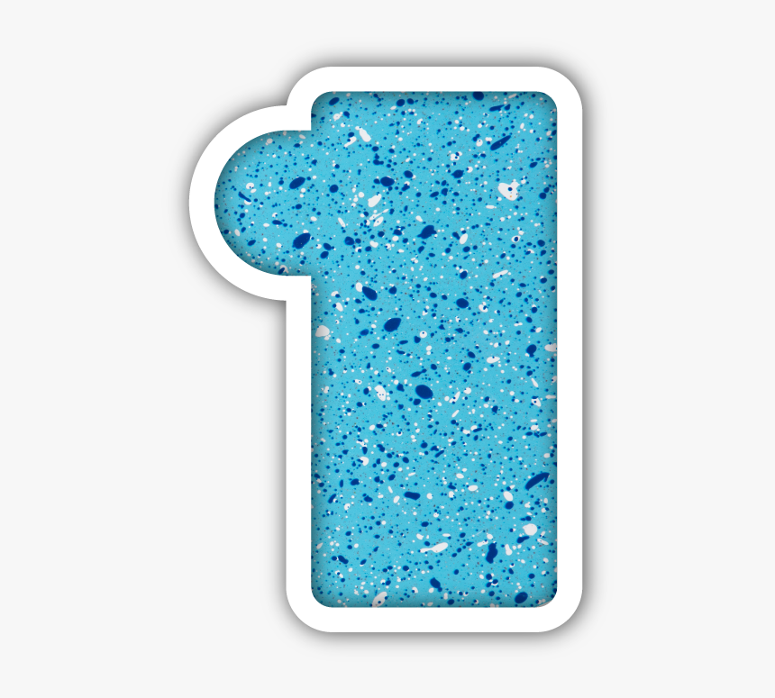 Color Gota Fondo Azul - Glitter, HD Png Download