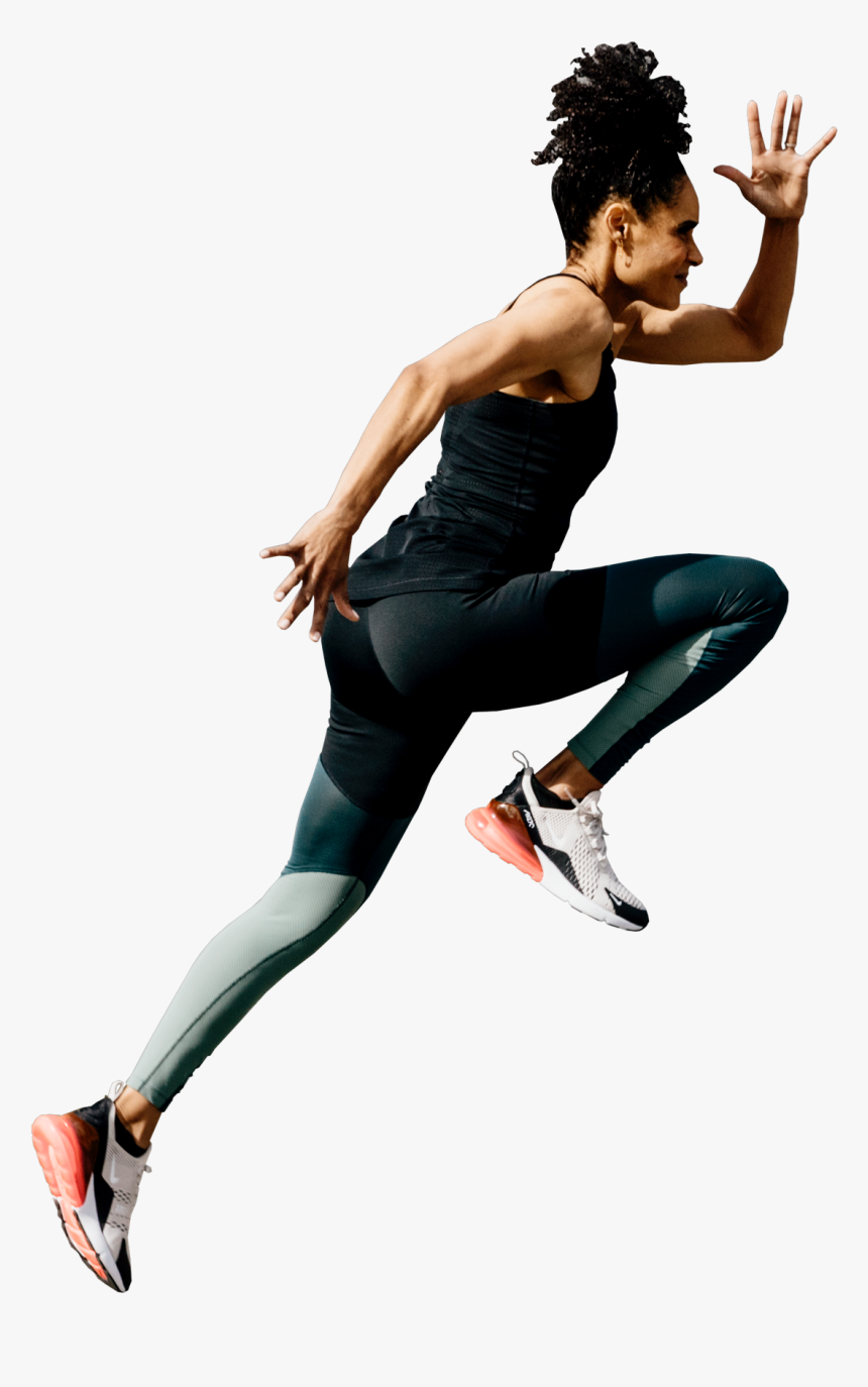 Dance Fitness,dancer,shoe - Transparent Athlete Png, Png Download