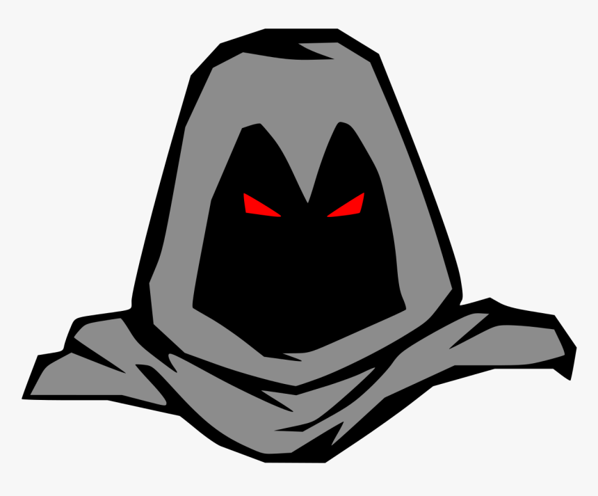 Hooded Man Png - Masked Man Drawing, Transparent Png