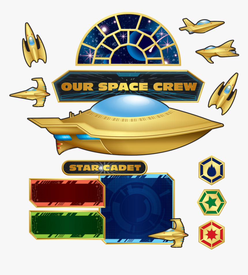 Tcr5850 Stellar Space Bulletin Board Image - Spacebulletin Board, HD Png Download