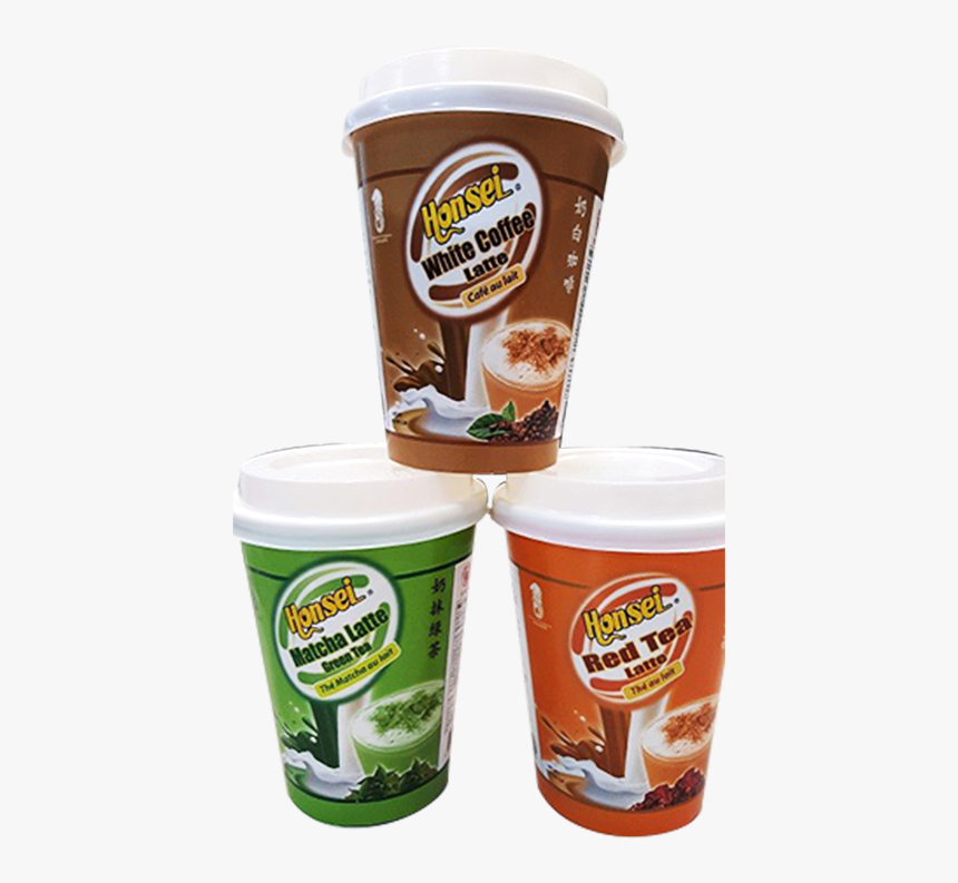Honsei Matcha Premix Flavor Milk Tea - Caffè Caldo Istantaneo, HD Png Download