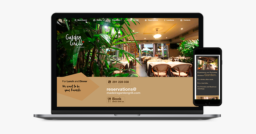 Restaurant Madeira Garden Grill - Electronics, HD Png Download