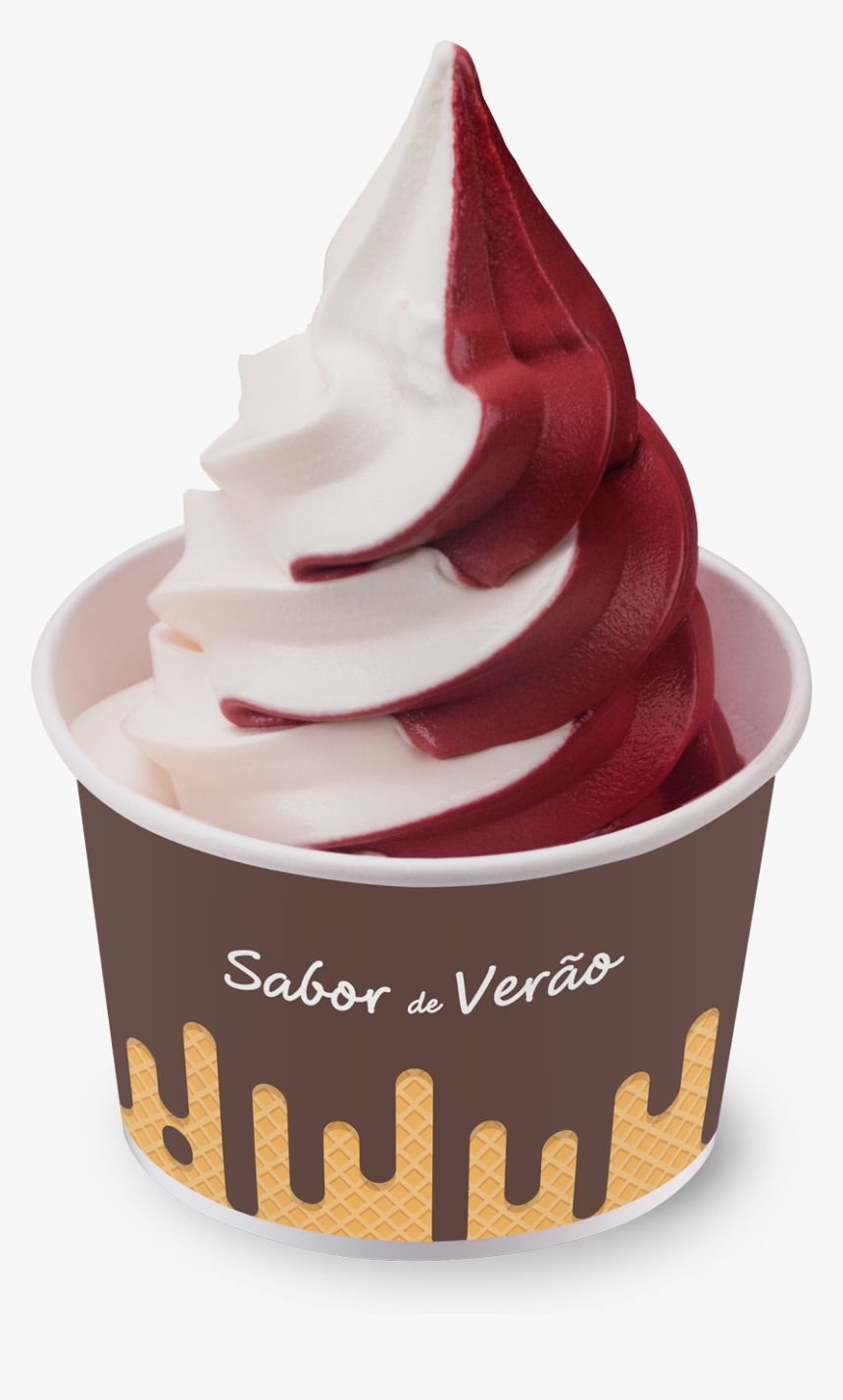 Transparent Sorvete Png - Ice Cream Cup Design, Png Download