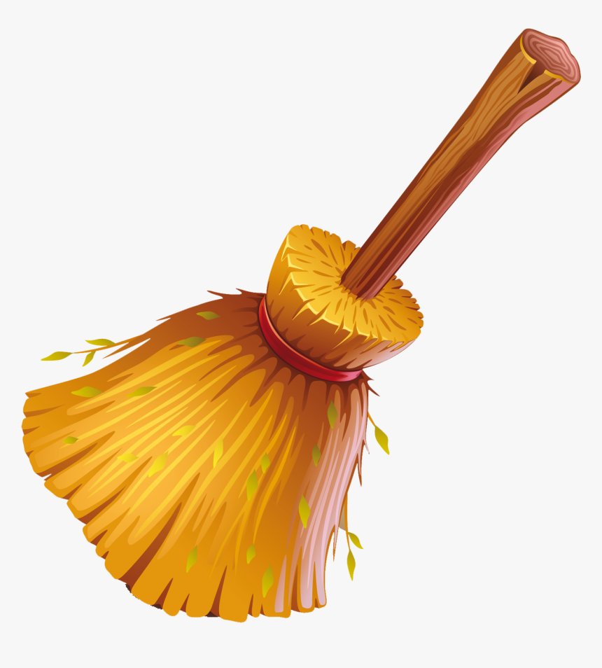 Witch Broom Png Clipart - Broom Clipart, Transparent Png