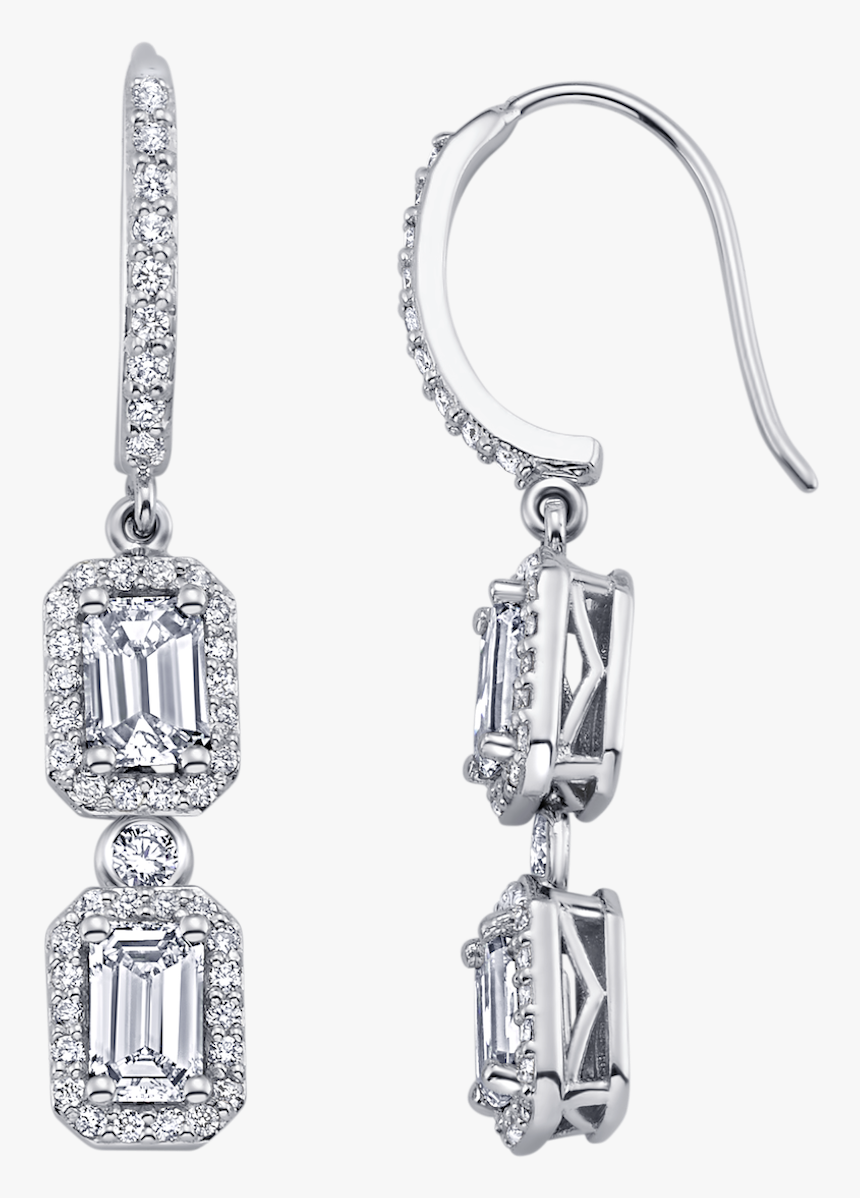 Diamond Stud Earrings - Earrings, HD Png Download