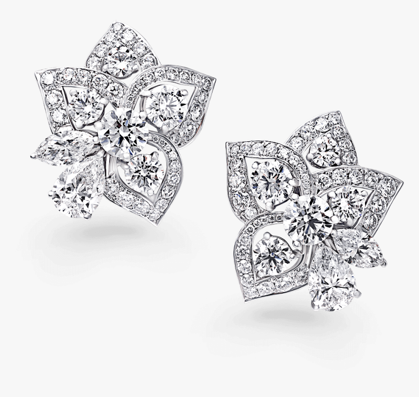 Graff Diamond Stud Earrings, HD Png Download