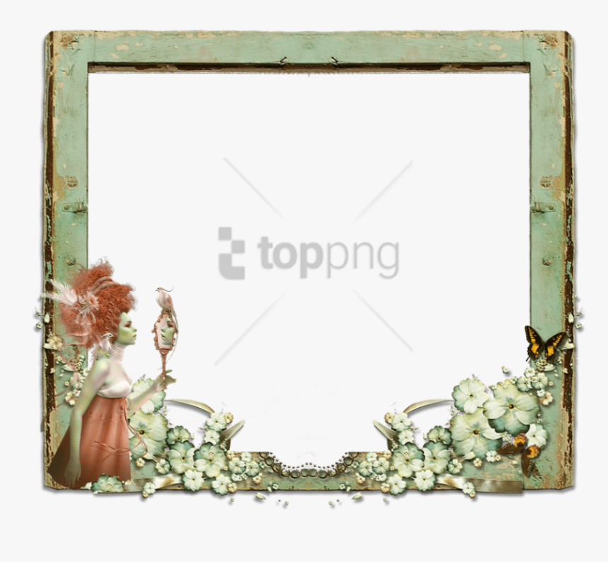 Free Png Old Wooden Frame Png Png Image With Transparent - กรอบ รูป สวย ๆ Png, Png Download