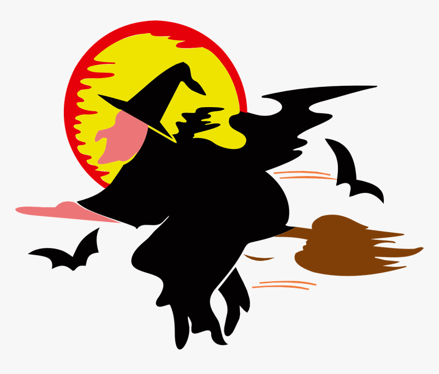 Witch Animated, HD Png Download