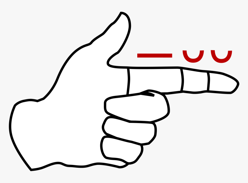 Dactyl Finger, HD Png Download