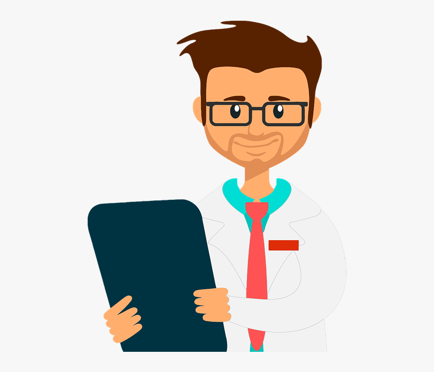 Why An Environmental Audit Is Like Your Annual Check-up - Man Wearing Lab Coat Cartoon, HD Png Download