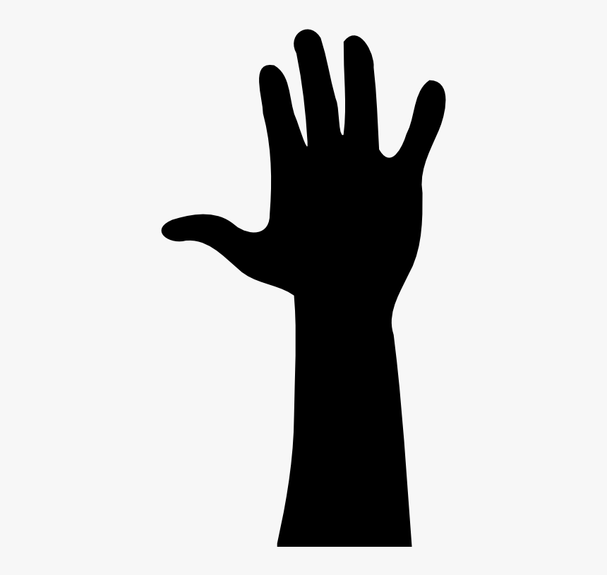 Clip Art Hand Raised, HD Png Download