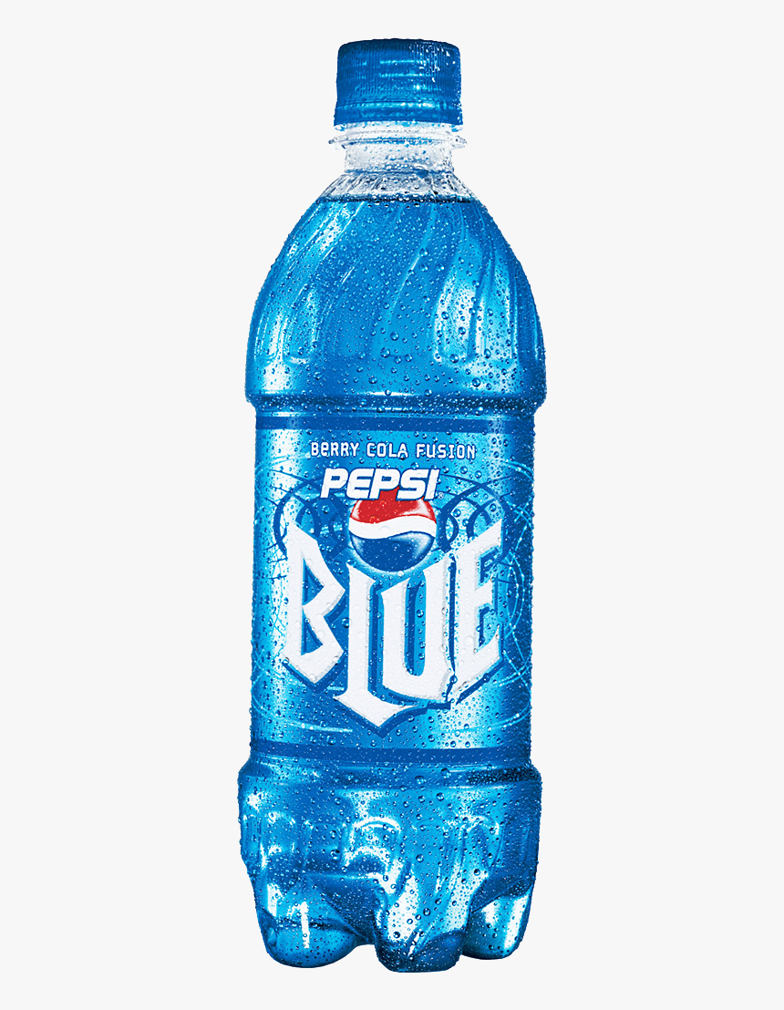 Pepsi Blue Original Nice Bottle - Blue Pepsi, HD Png Download