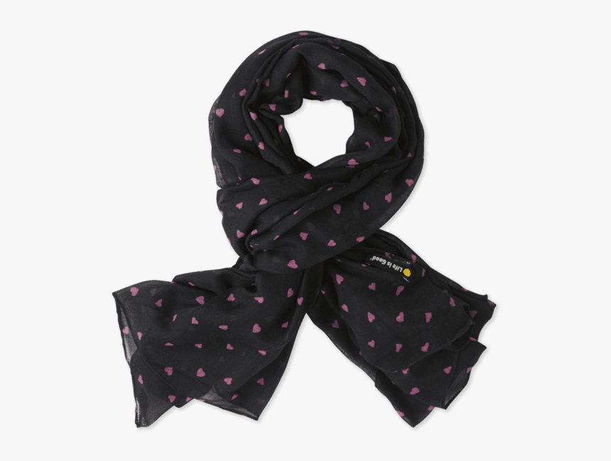 Little Hearts Market Scarf - Polka Dot, HD Png Download