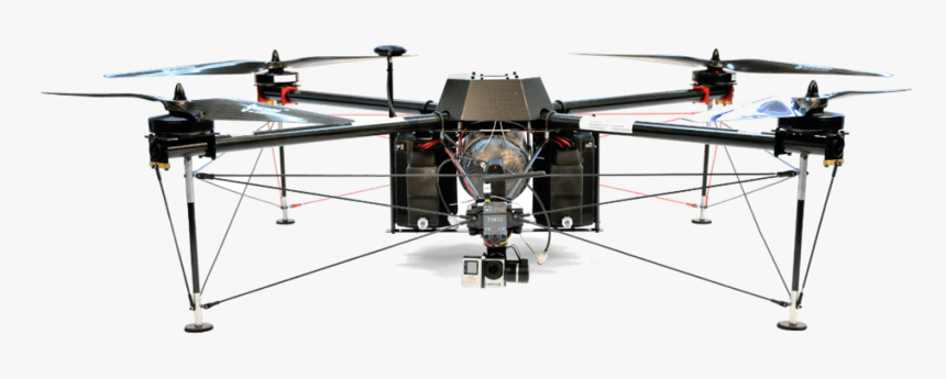 Energyor H2quad Multirotor Uav - Helicopter Rotor, HD Png Download