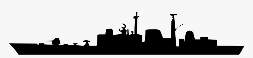 Fileroyal Navy Type 42 Destroyer Batch 3 Silhouette - Type 22 Frigate Silhouette, HD Png Download