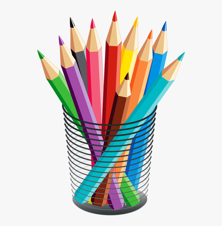 Tubes Ambiances Déco - Color Pencil Vector, HD Png Download