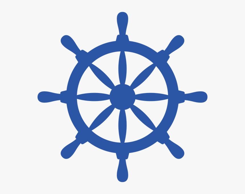 Free Ferris Wheel Vector Silhouette Titanui - Ship Steering Wheel Clipart, HD Png Download