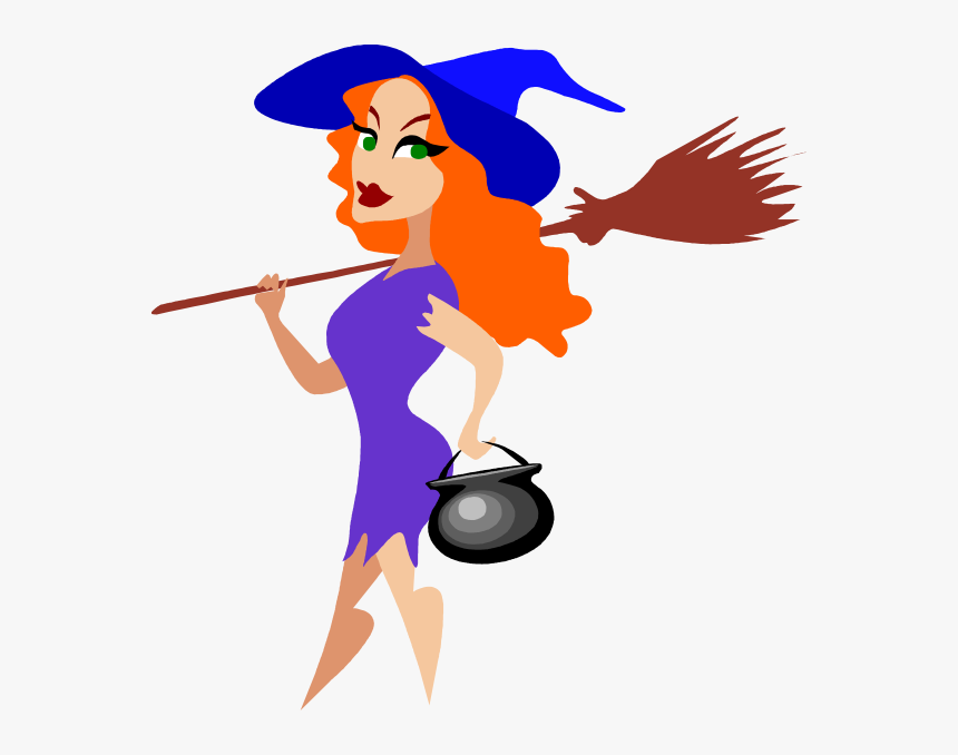 Sexy Witch Svg Clip Arts - Sexy Witch Clip Art, HD Png Download