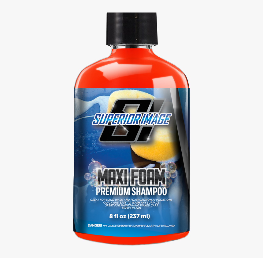 Maxi Foam Car Wash Shampoo - Bottle, HD Png Download