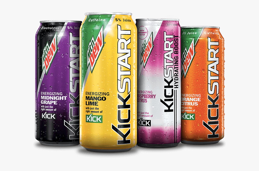 Mountain Dew Can Png - Mountain Dew Kickstart Transparent, Png Download