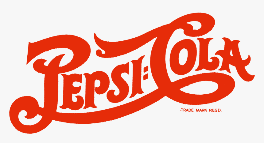 Pop Clipart Pepsi Bottle - Pepsi Cola Logo 1940, HD Png Download