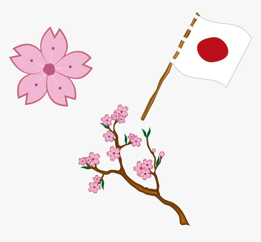 Flag Of Japan Clip Art - Clip Art Japan, HD Png Download