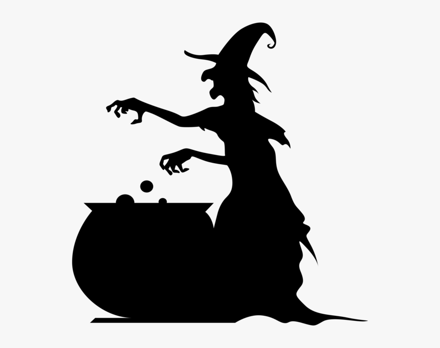 Witch Cauldron Silhouette