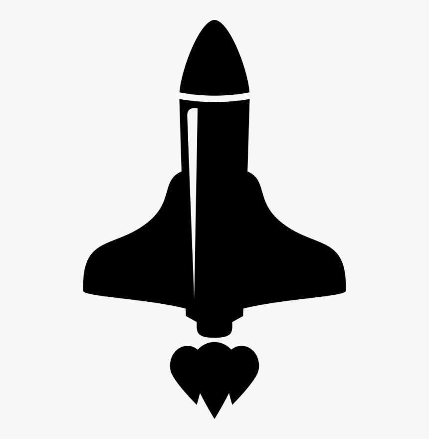 Rocket Ship Black And White Hubpicture Pin - Rocket Ship Png, Transparent Png