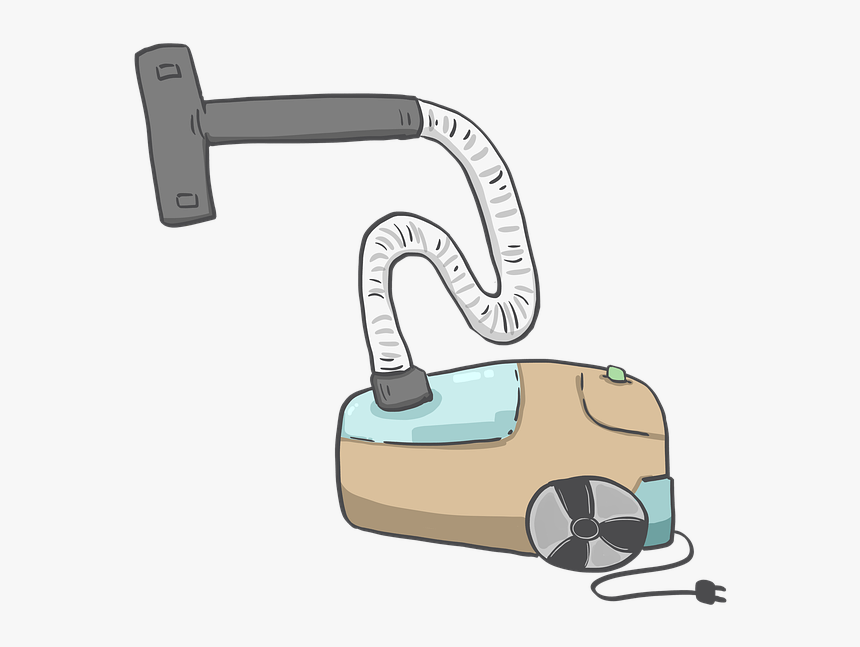 Vacuum, Clean, Cleaning, Cleaner, Carpet, Vacuuming - Illustration, HD Png Download