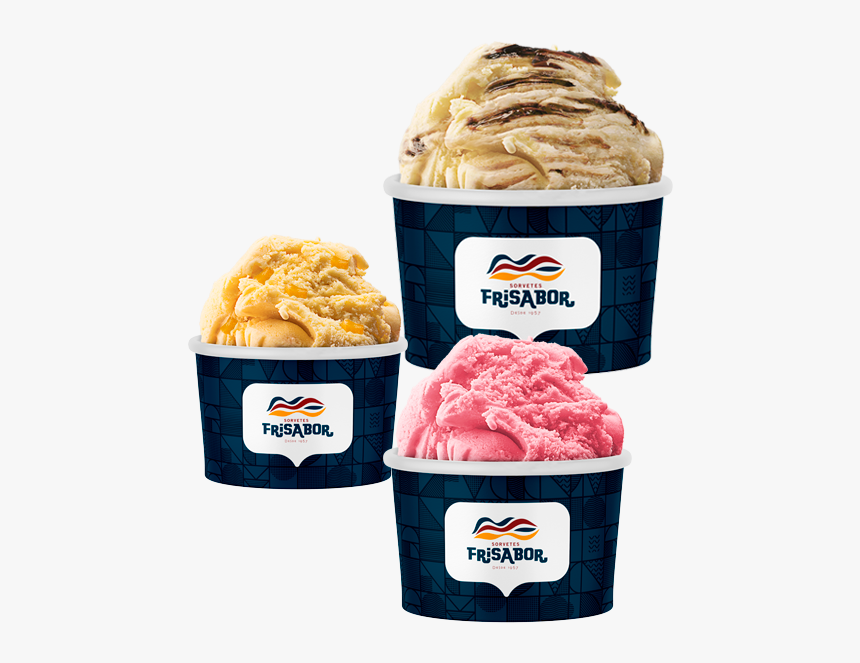 Sorvetes No Copinho Ou Na Casquinha - Gelato, HD Png Download