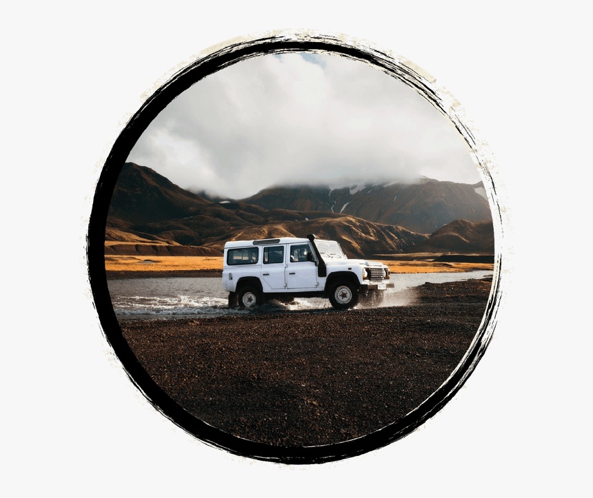 Transparent Circulo Dorado Png - Iceland Road, Png Download