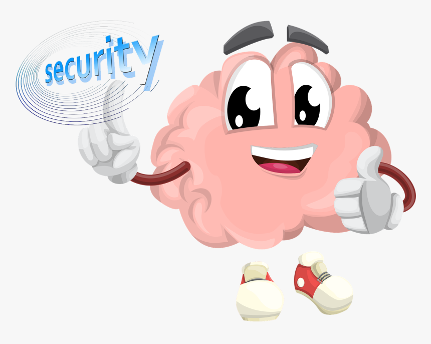 Seguridad Datos Centros Educativos - Brain Giving Thumbs Up, HD Png Download