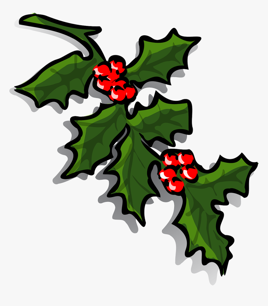 Holly Sprigs Clip Art, HD Png Download