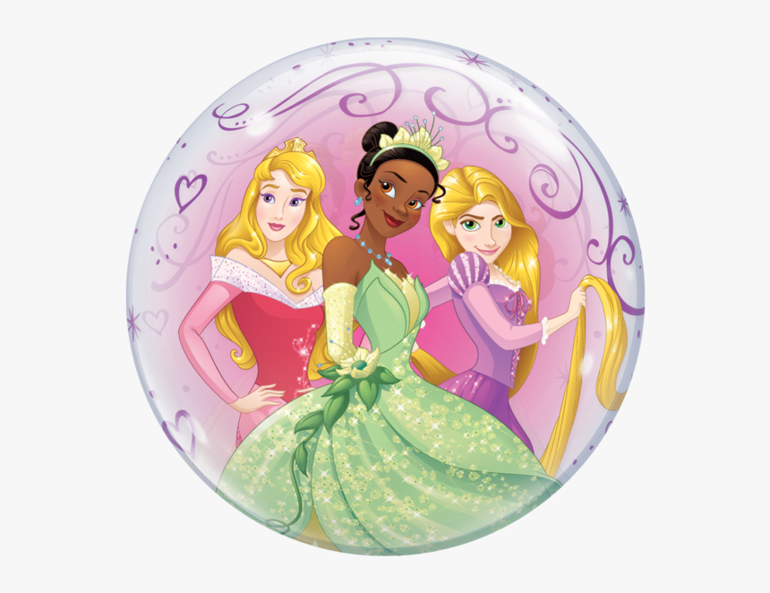 Transparent Disney Princesses Png - Disney Princess Bubble Balloon, Png Download