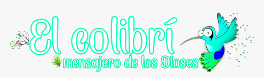 El Colibrí - Cartoon Hummingbird, HD Png Download