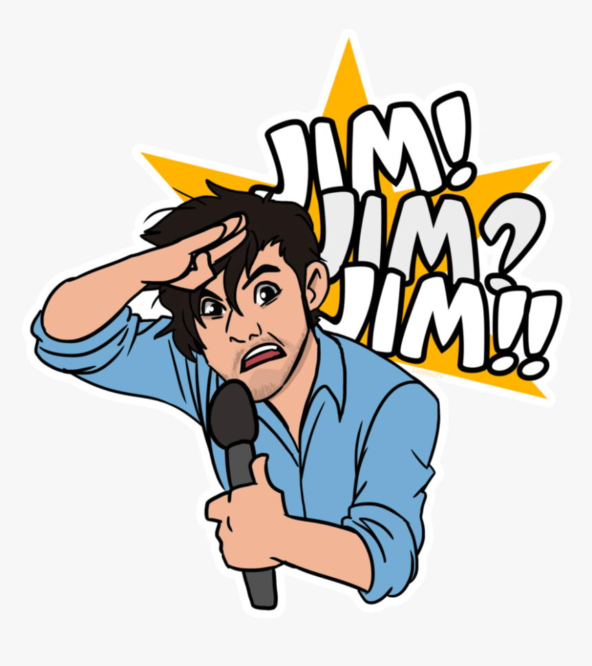 Free Download Transparent Markiplier Jim News Fanart - Cartoon, HD Png Download