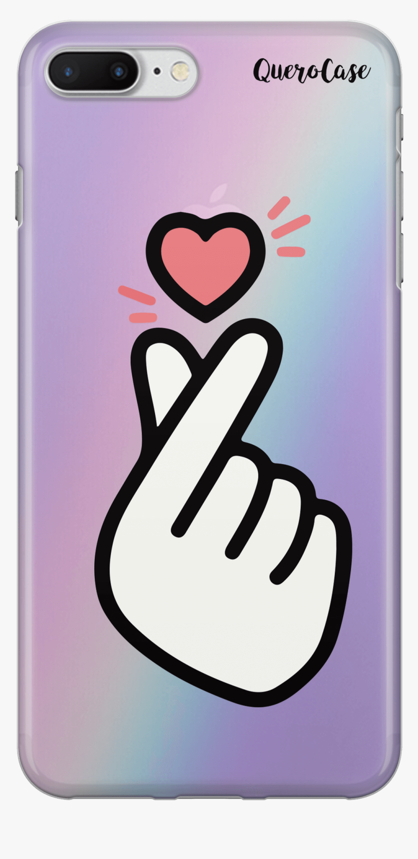 Korean Heart Rainbow - South Korean Heart Sign, HD Png Download