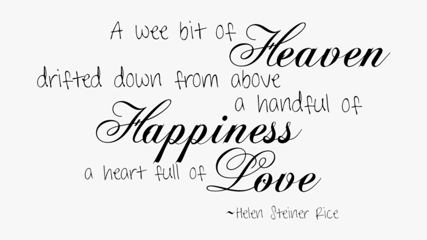 Happiness, Love, Happiness And Love - Calligraphy, HD Png Download