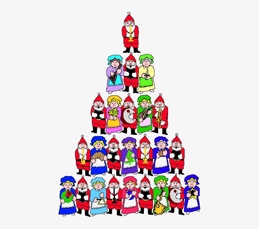 Gif Animados Navidad Reyes Magos - Christmas Carolers Singing Gif, HD Png Download