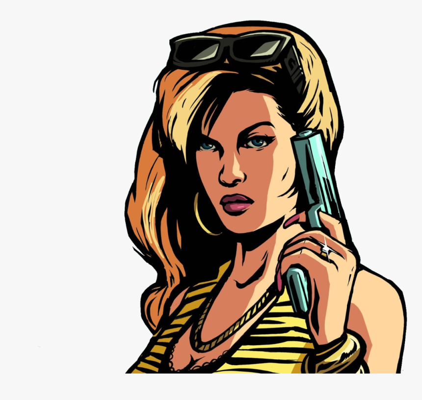 Grand Theft Auto Liberty City Stories Girl, HD Png Download