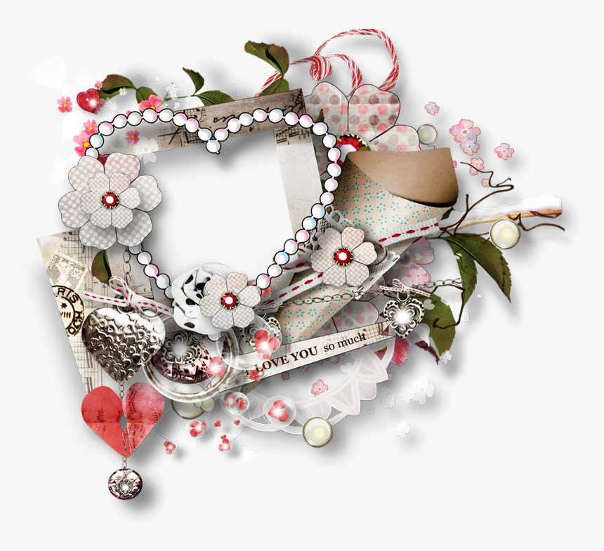 ♥ Cadre St Valentin, Png - Heart, Transparent Png