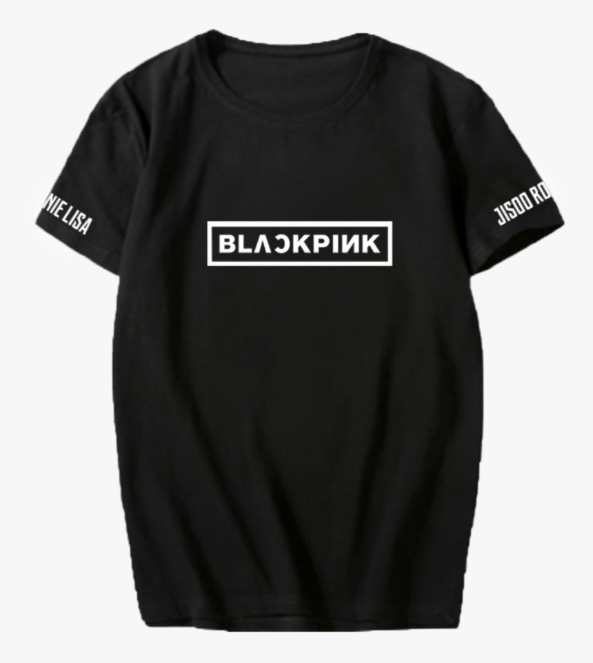 Camisa Black Pink Fashion - Active Shirt, HD Png Download