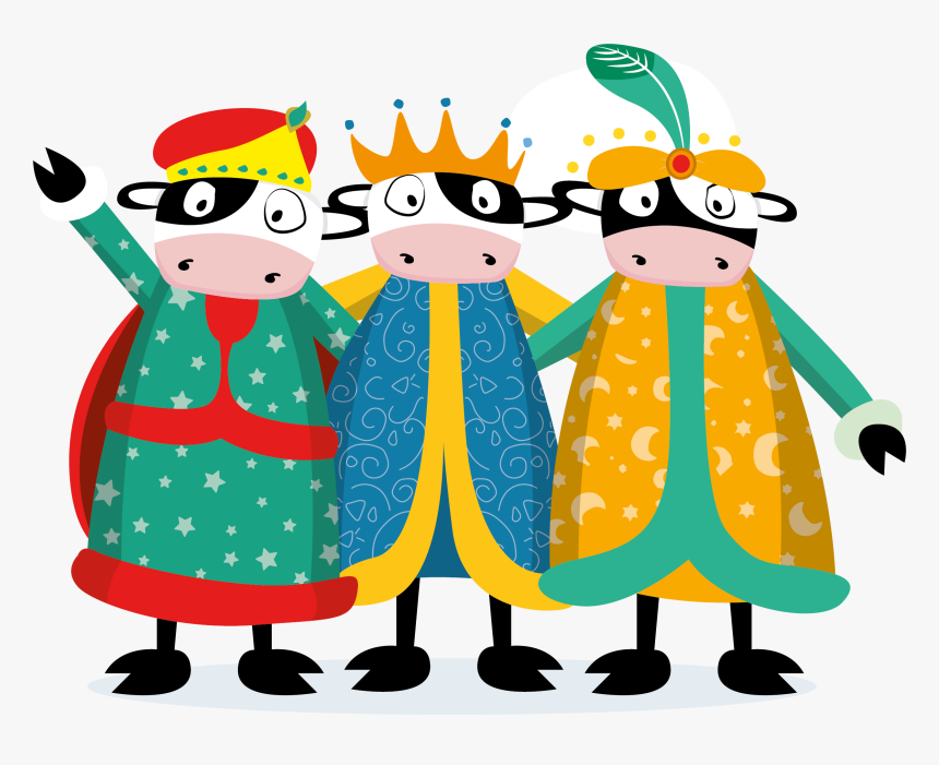 Los Reyes Magos ¡son La Leche , Se Merecen Un Regalo - Cómo Se Llaman Los Reyes Magos, HD Png Download