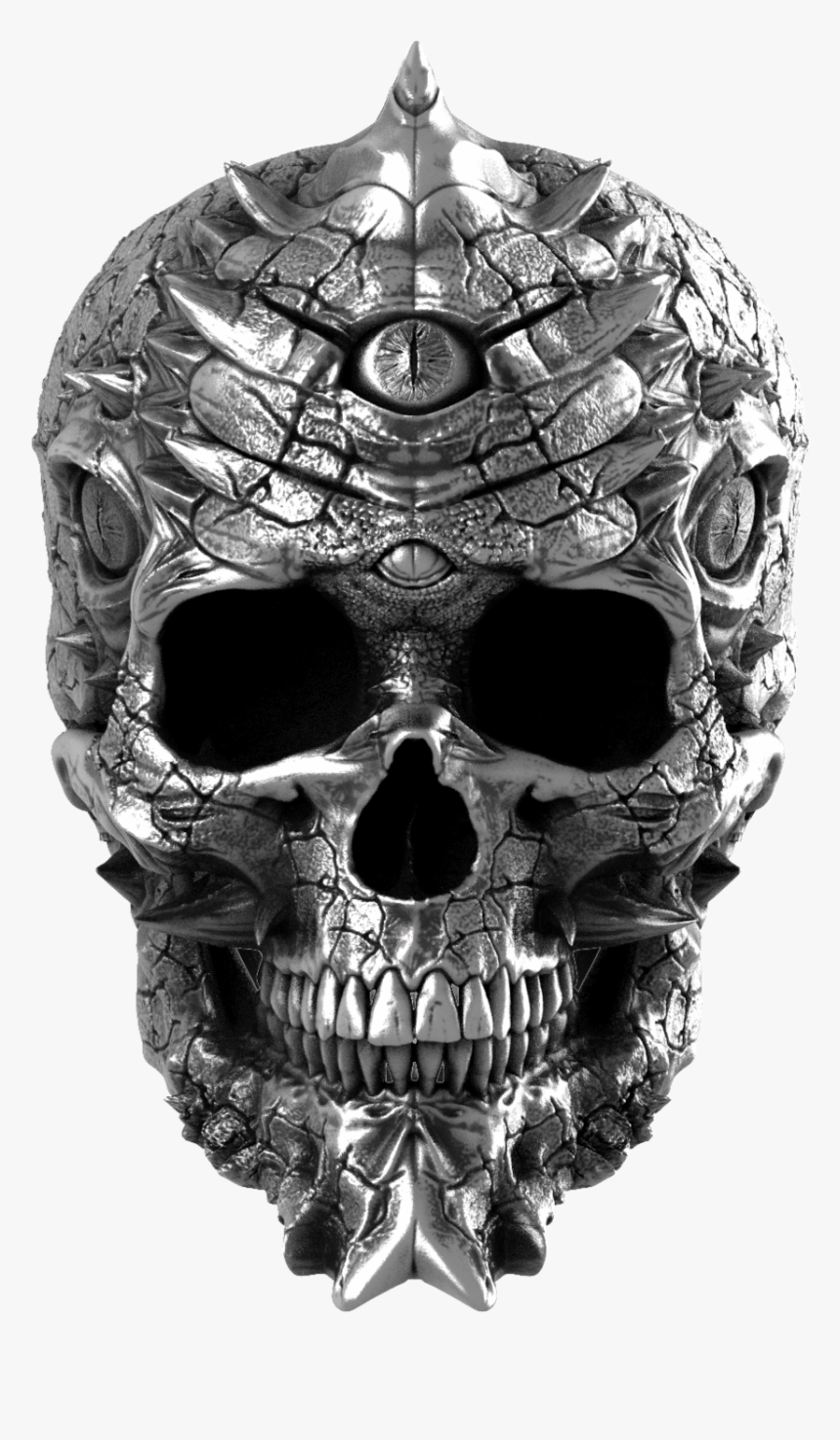 Skull, HD Png Download
