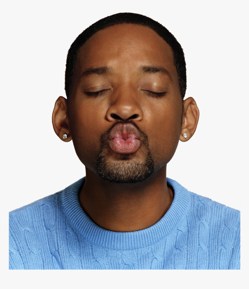 Will Smith Kiss Face, HD Png Download