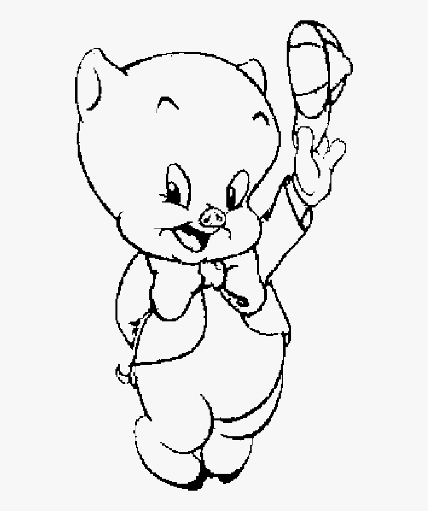Clip Art Cute Animal Pictures To Print - Dibujo De Los Looney Tunes, HD Png Download