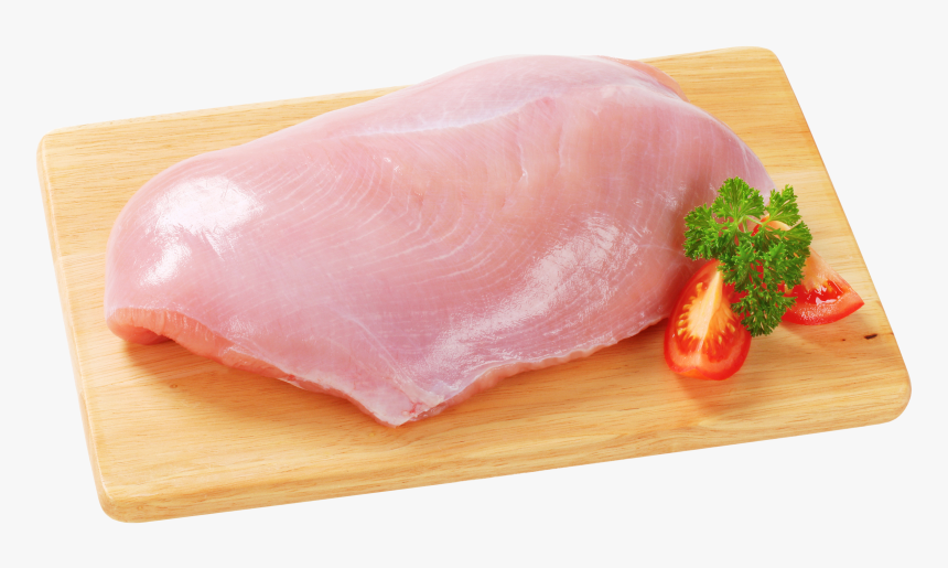 Chicken Steak Transparent Png Image - Turkey Breast Raw, Png Download