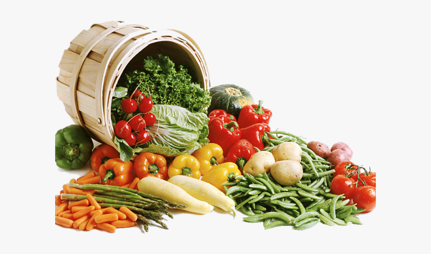 Basket Of Vegetables, HD Png Download