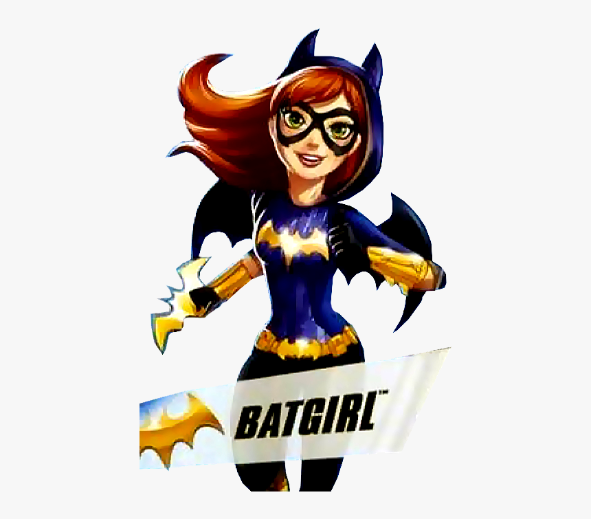 Dc Superhero Girls Batgirl Dibujo, HD Png Download